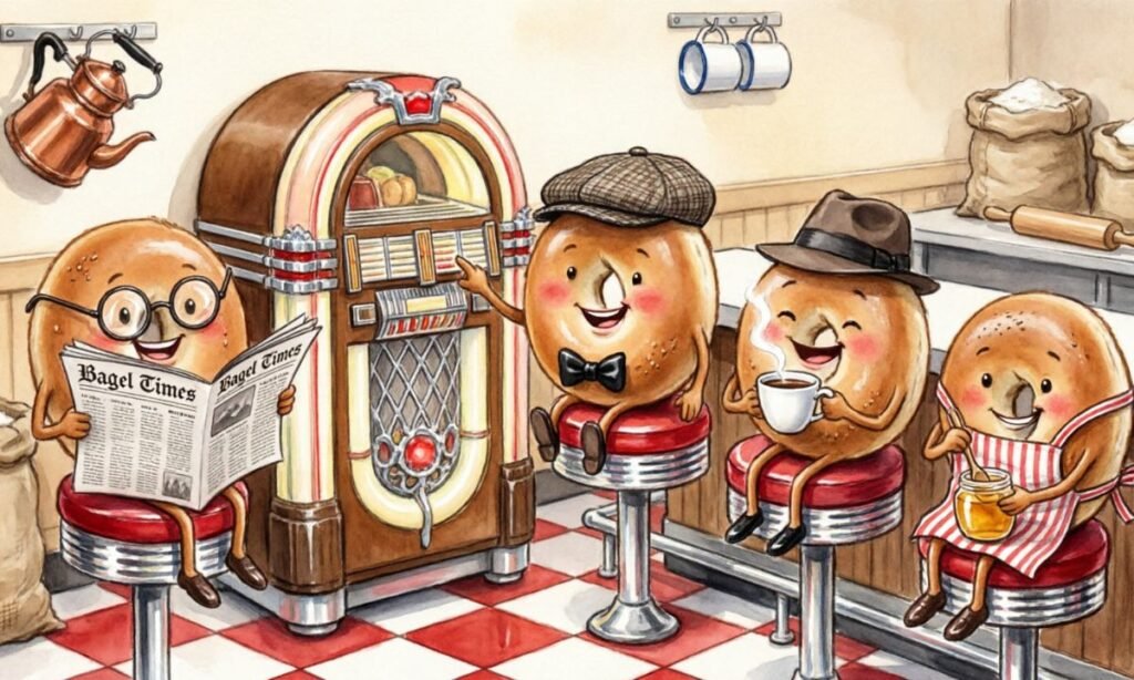 Classic Bagel Puns