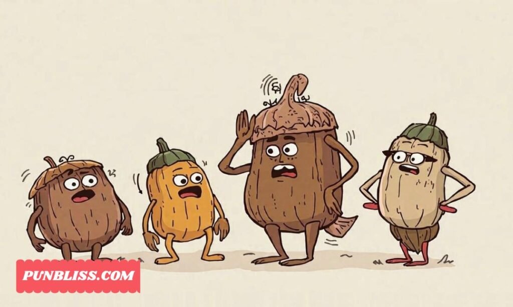 Clever nut puns