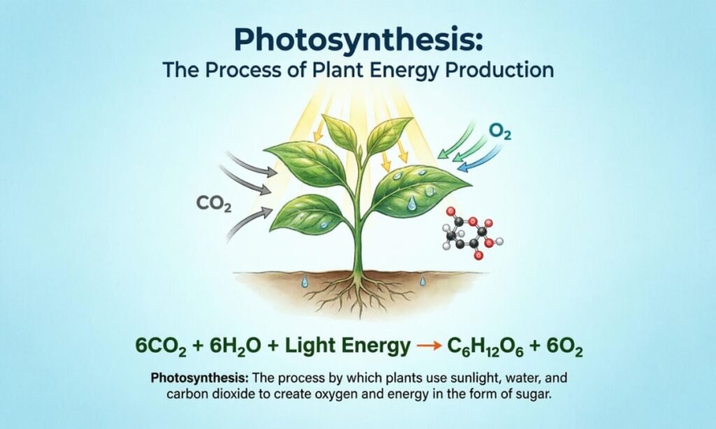 Define Photosynthesis With Balanced Equation