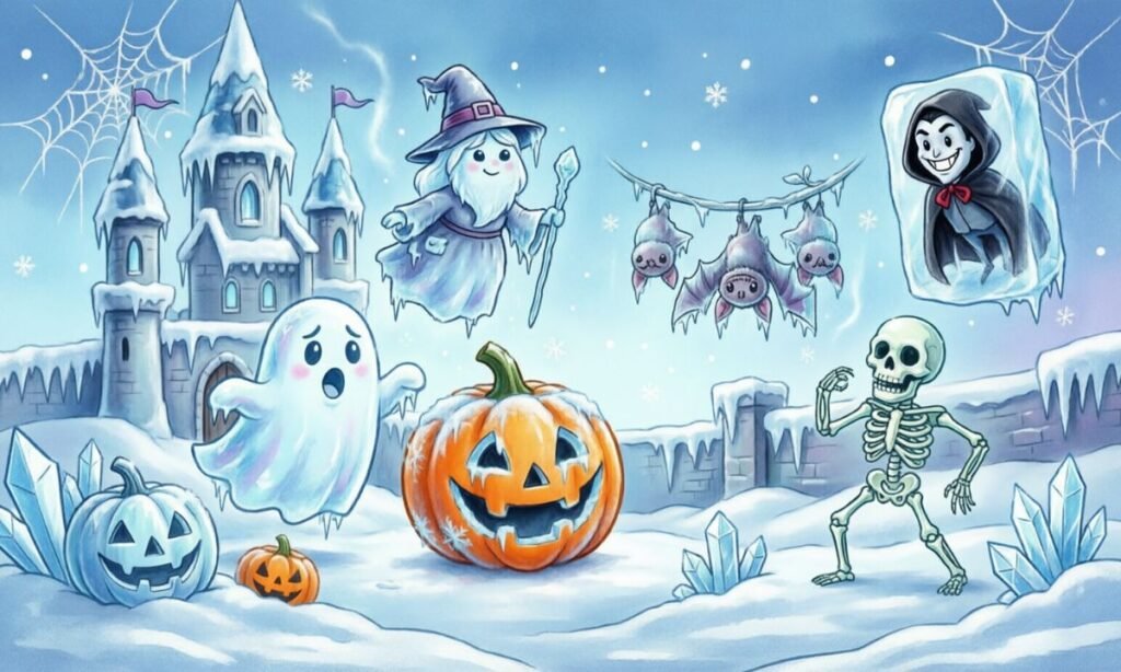 Halloween Ice Puns and Jokes