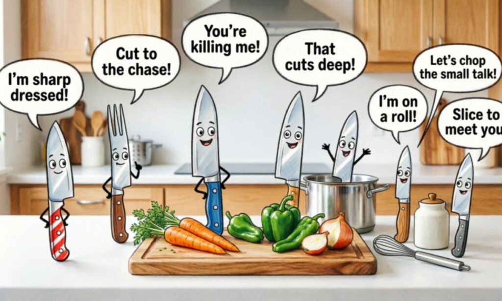Knife puns one liners