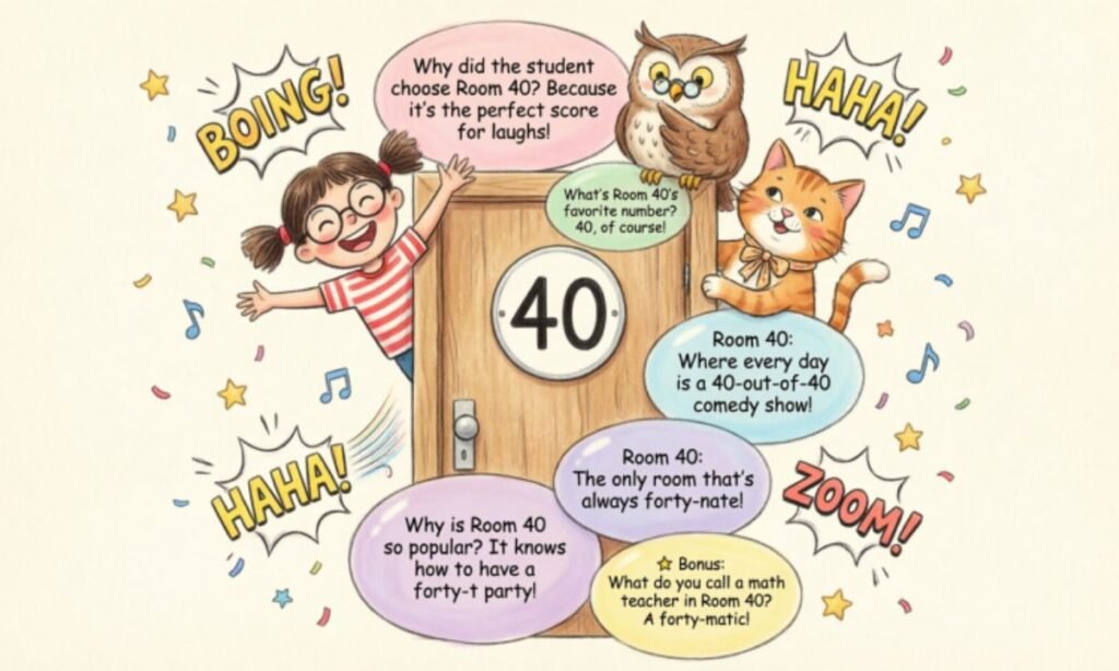 Room 40 Joke Examples