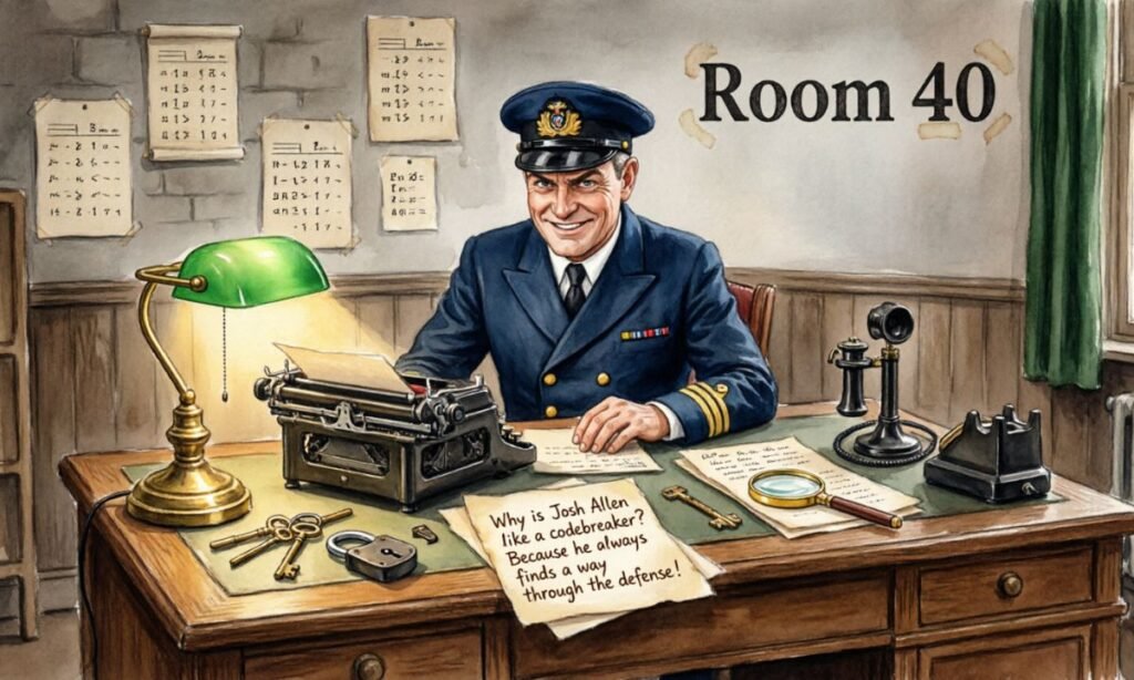 Room 40 Joke Josh Allen