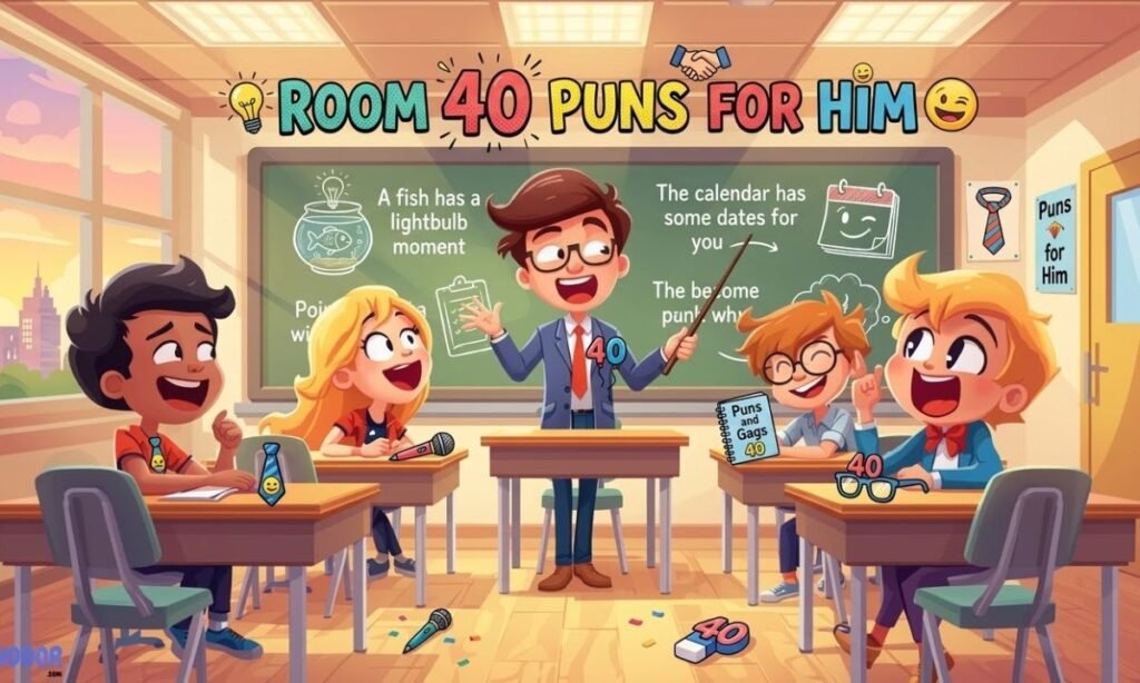 Room 40 Puns For Him