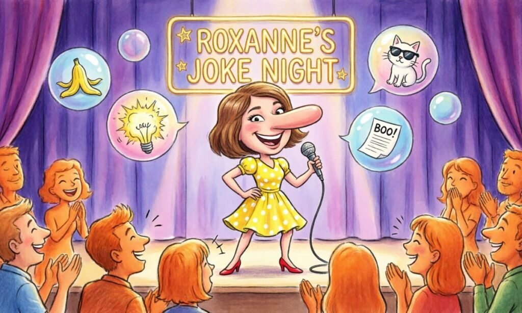 Roxanne Big Nose Jokes