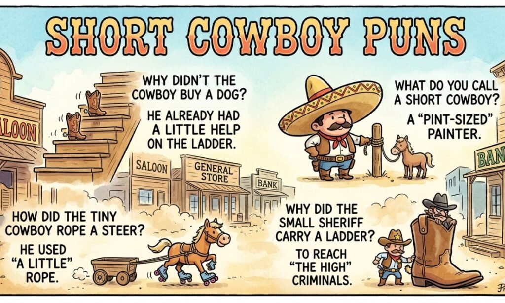 Short Cowboy Puns
