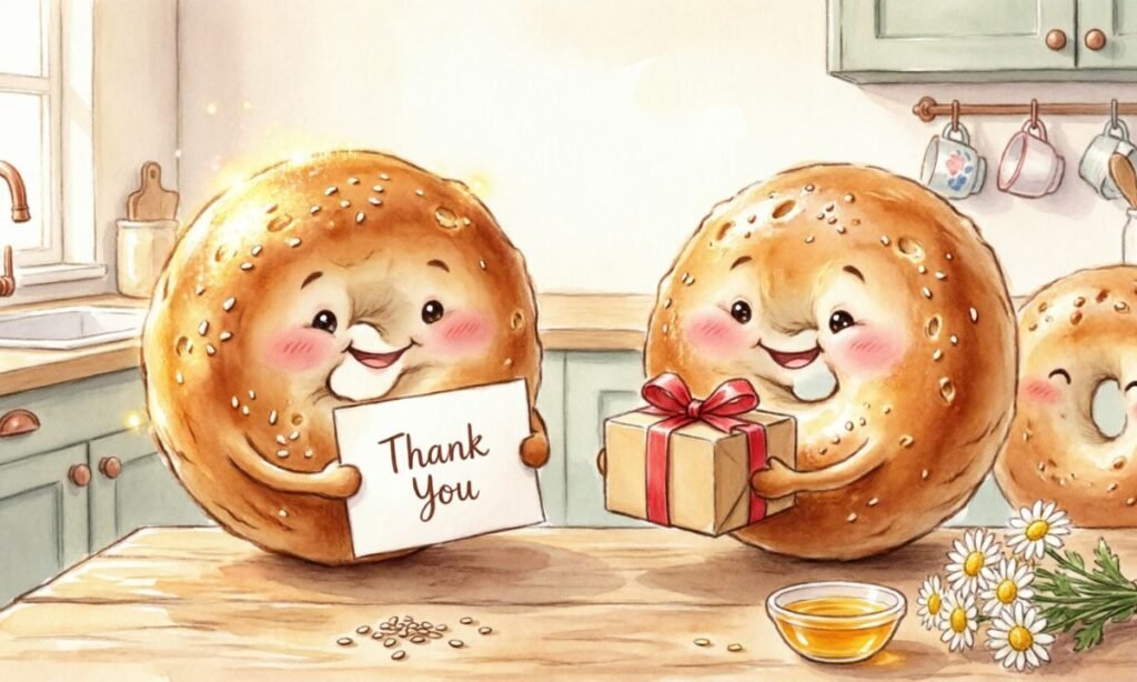 Thank You Bagel Puns
