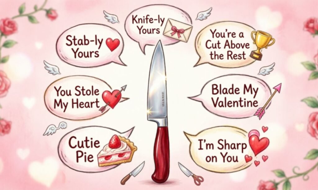 Valentines knife puns