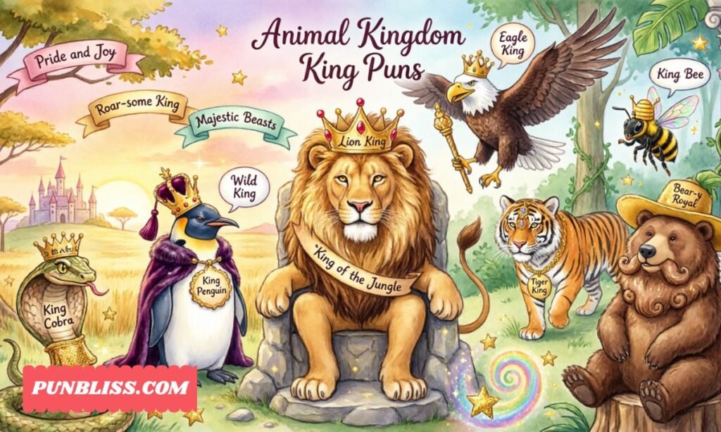 Animal Kingdom King Puns