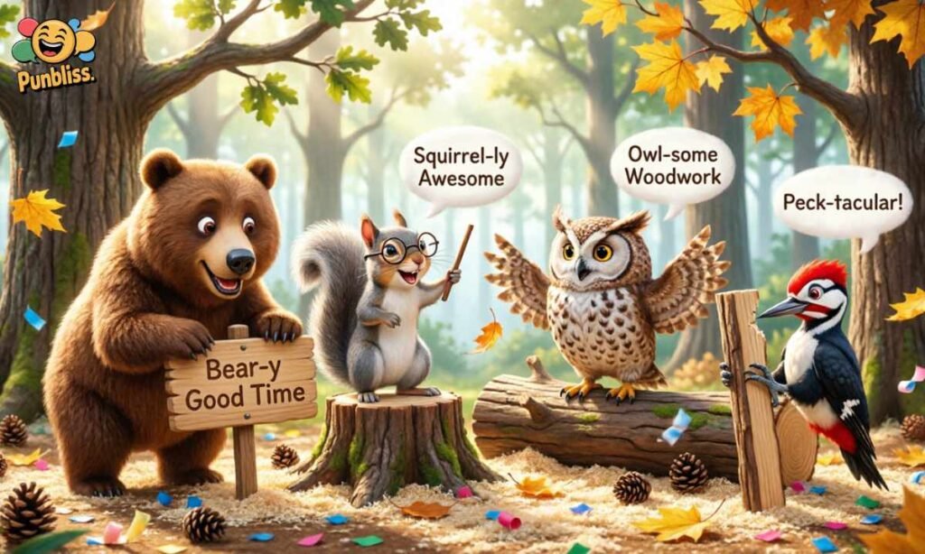 Animal & Wood Puns