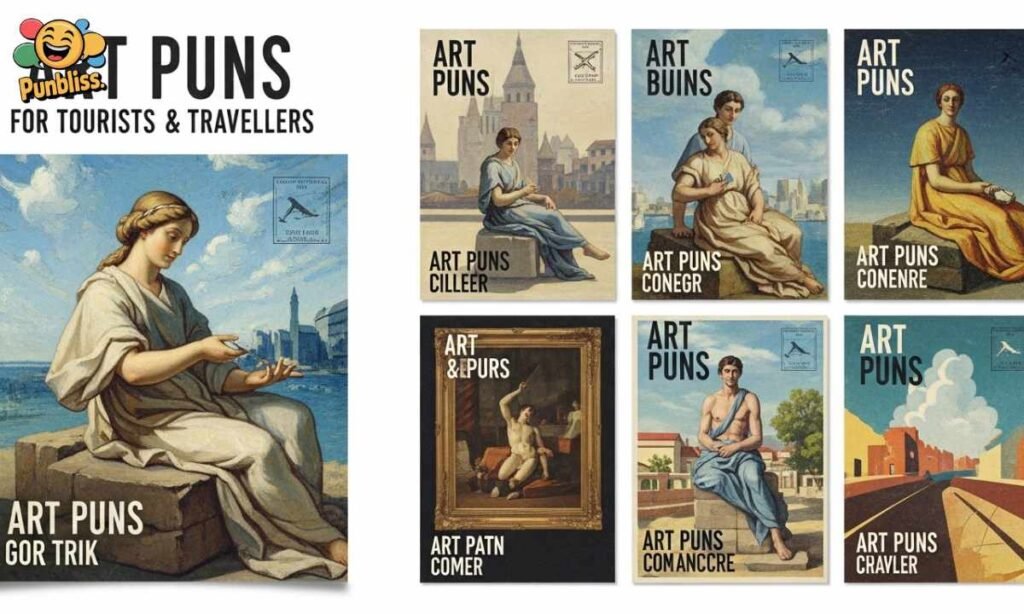 Art Puns for Tourists and Travellers