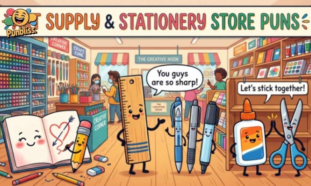 Art Supply & Stationery Store Puns