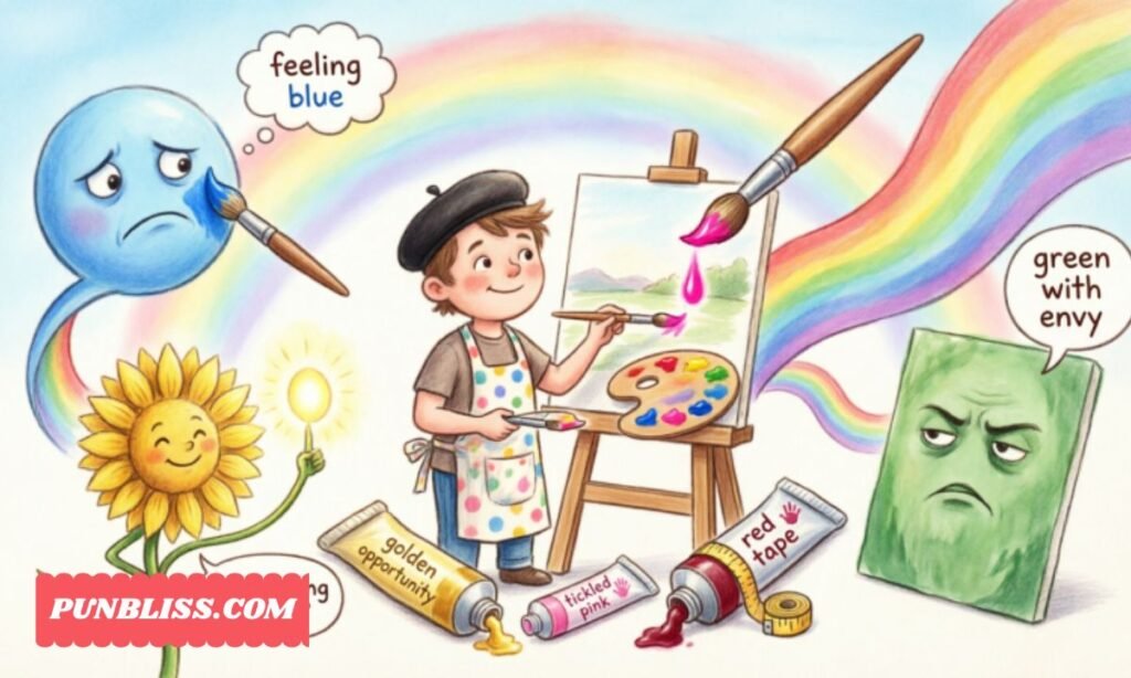 Artist and Painting Color Puns