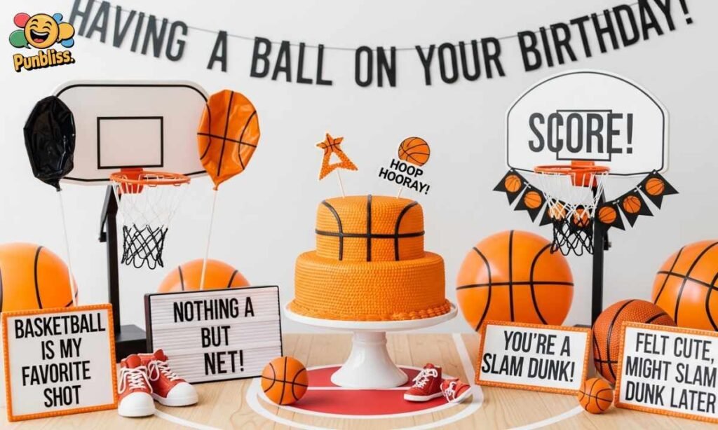 Basketball Birthday Puns