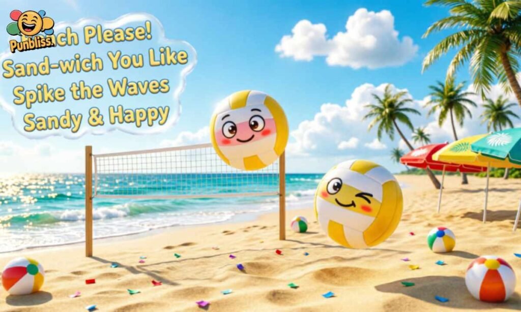 Beach Volleyball Puns