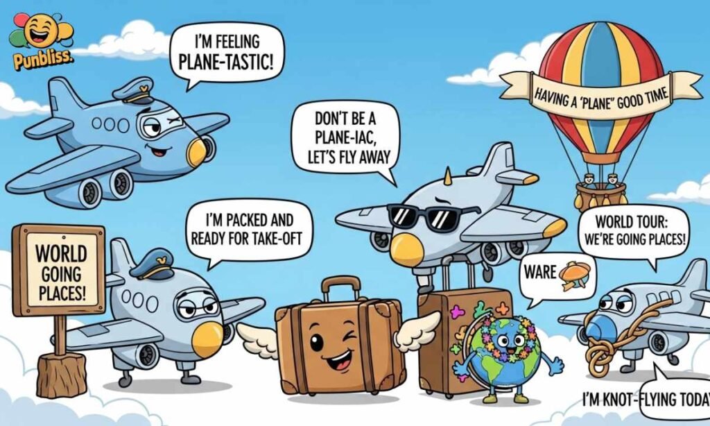 Best Airplane-Themed Wordplay Jokes