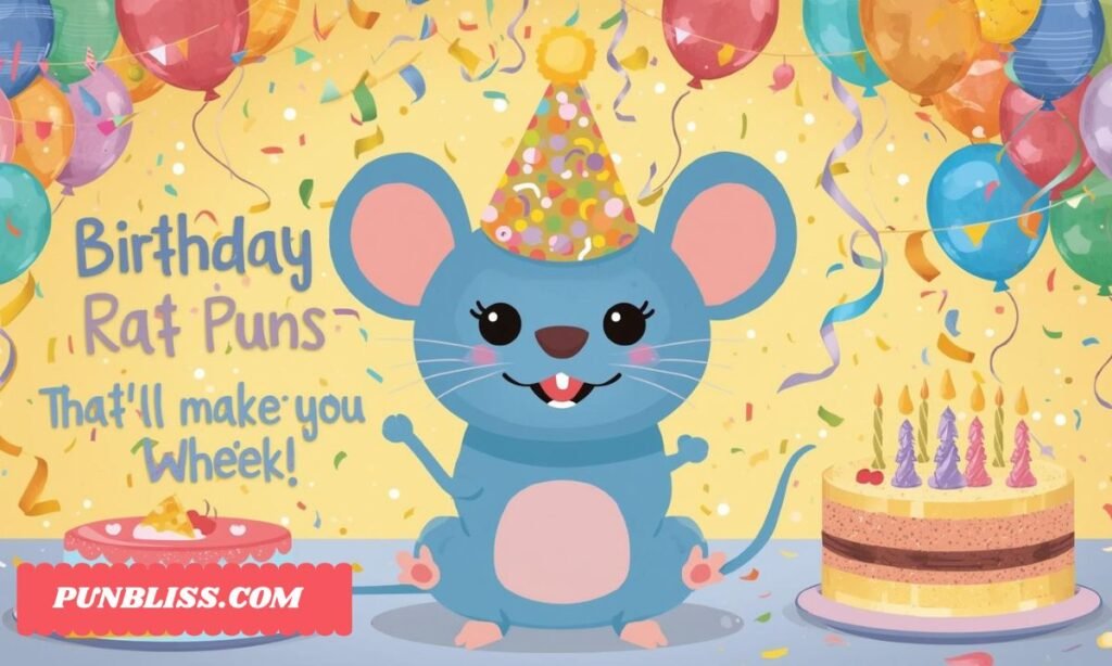 Birthday Rat Puns That'll Make You Wheek!