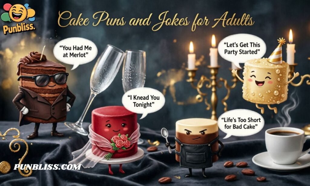 Cake Puns and Jokes for Adults