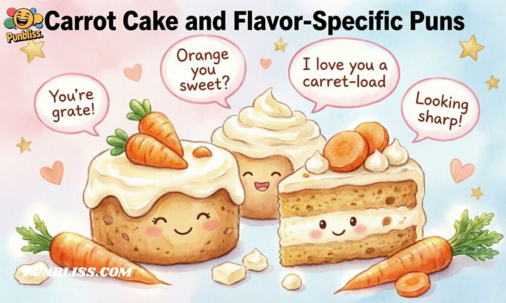 Carrot Cake and Flavor-Specific Puns