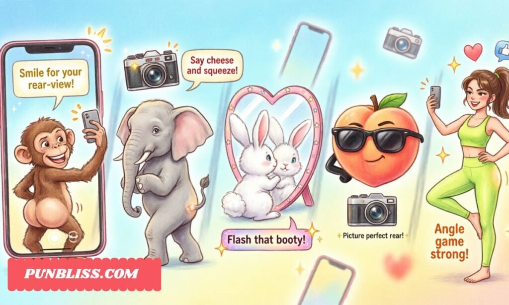 Cheeky Butt Puns for Selfies and Photo Captions