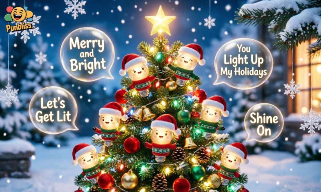 Christmas Light Puns