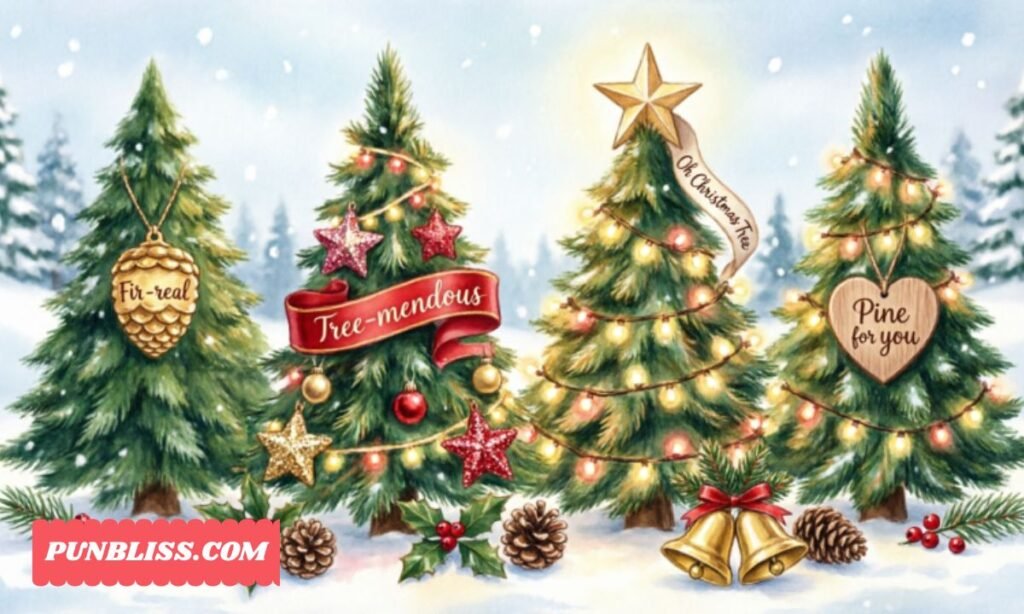 Christmas Tree Puns