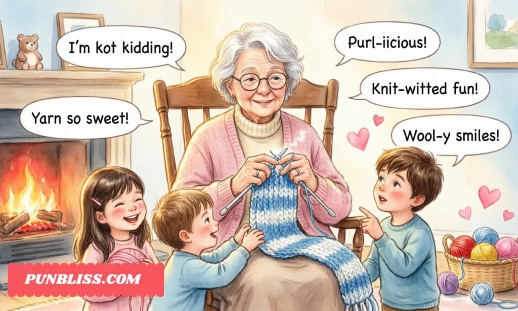 Clean and Family-Friendly Knitting Jokes That'll Warm Granny's Heart
