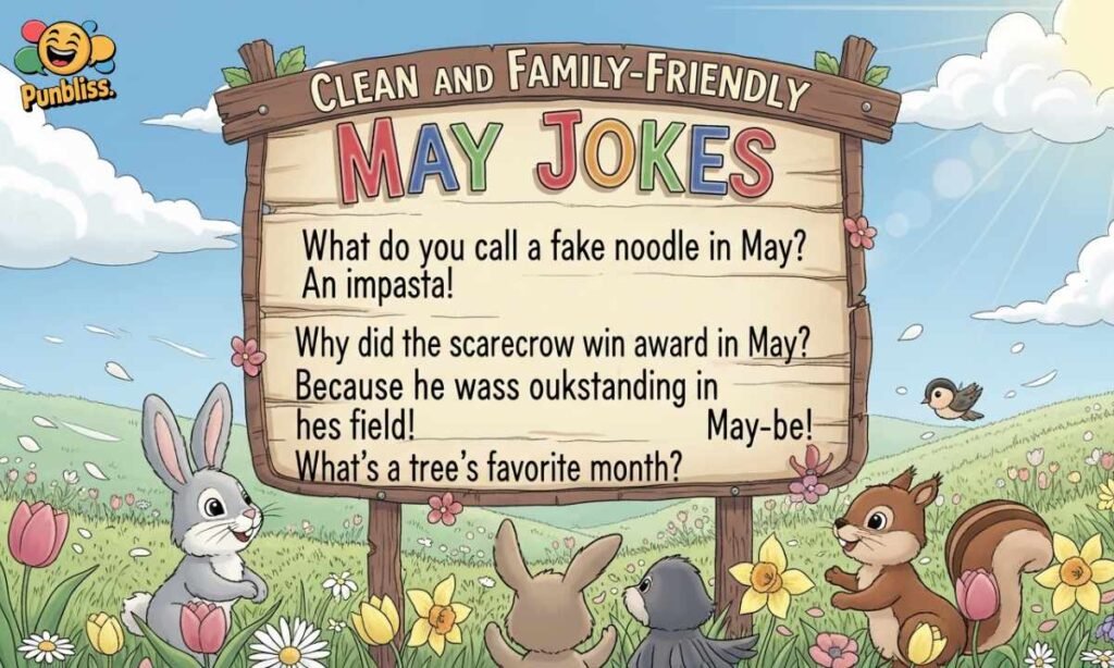 Clean and Family-Friendly May Jokes