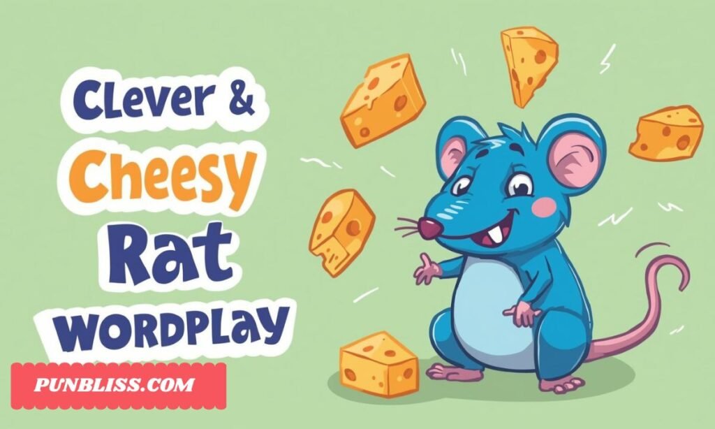 Clever & Cheesy Rat Wordplay