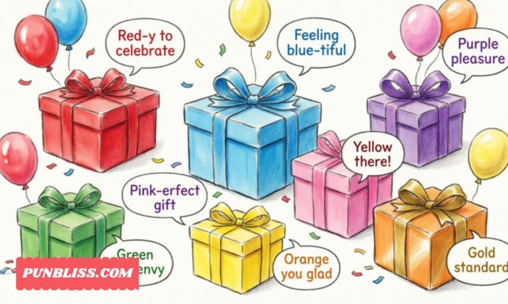 Color Puns for Gifts