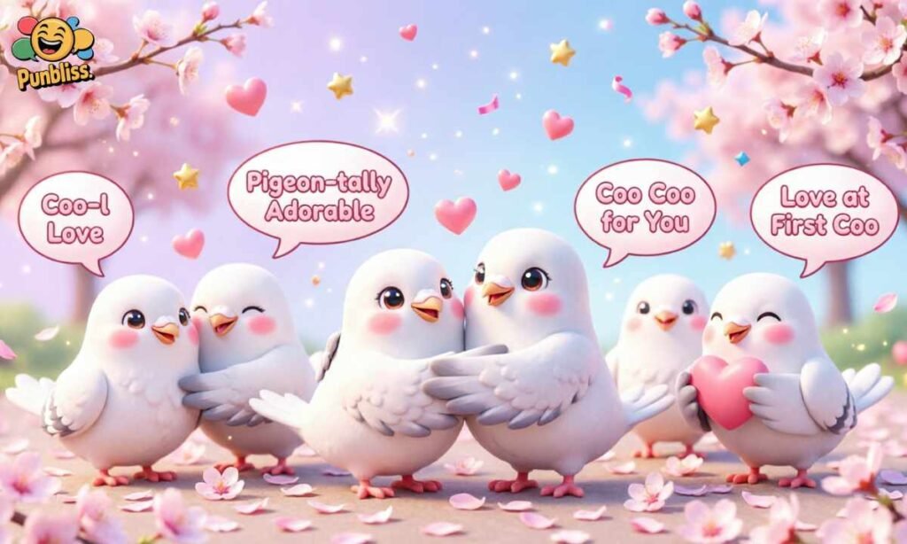Cute Pigeon Puns