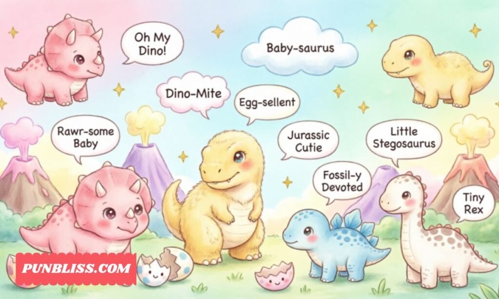 Dinosaur Baby Puns