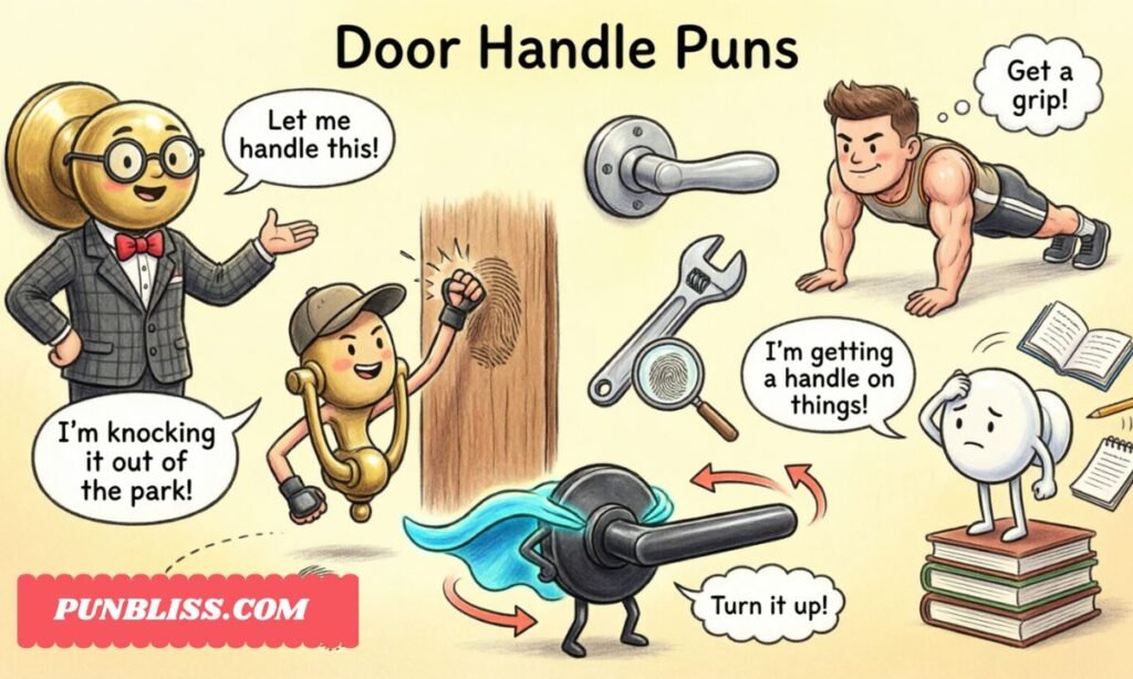Door Handle Puns