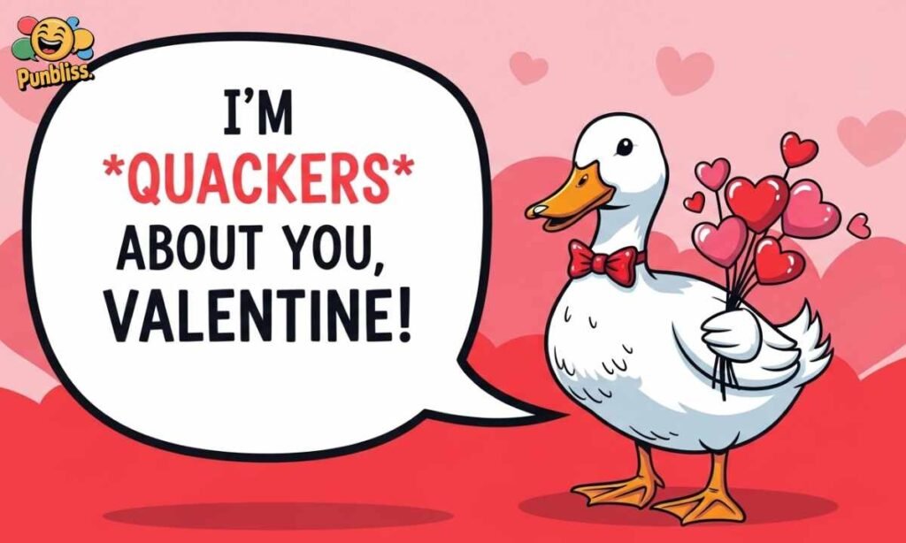 Duck Valentine Pun_
