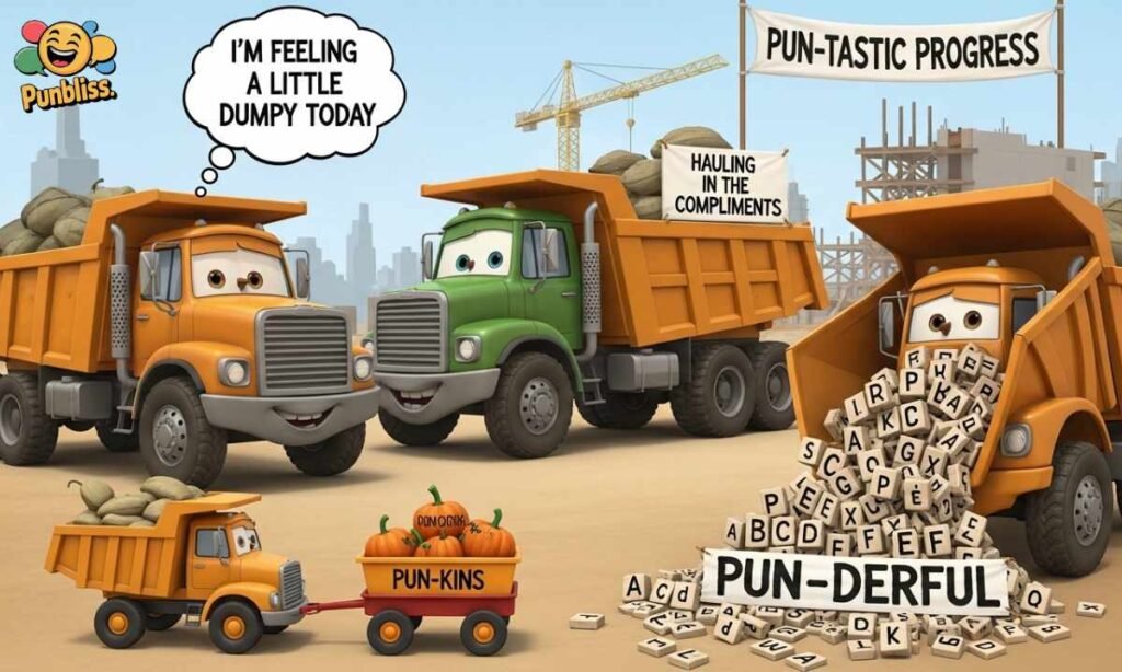 Dump Truck Puns