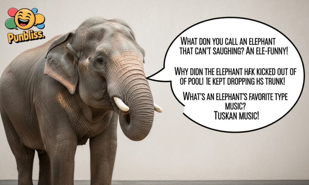 Elephant Puns One Liners