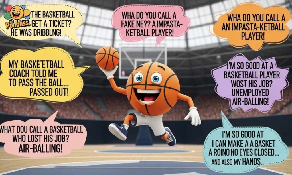 Funny Basketball Puns One Liners