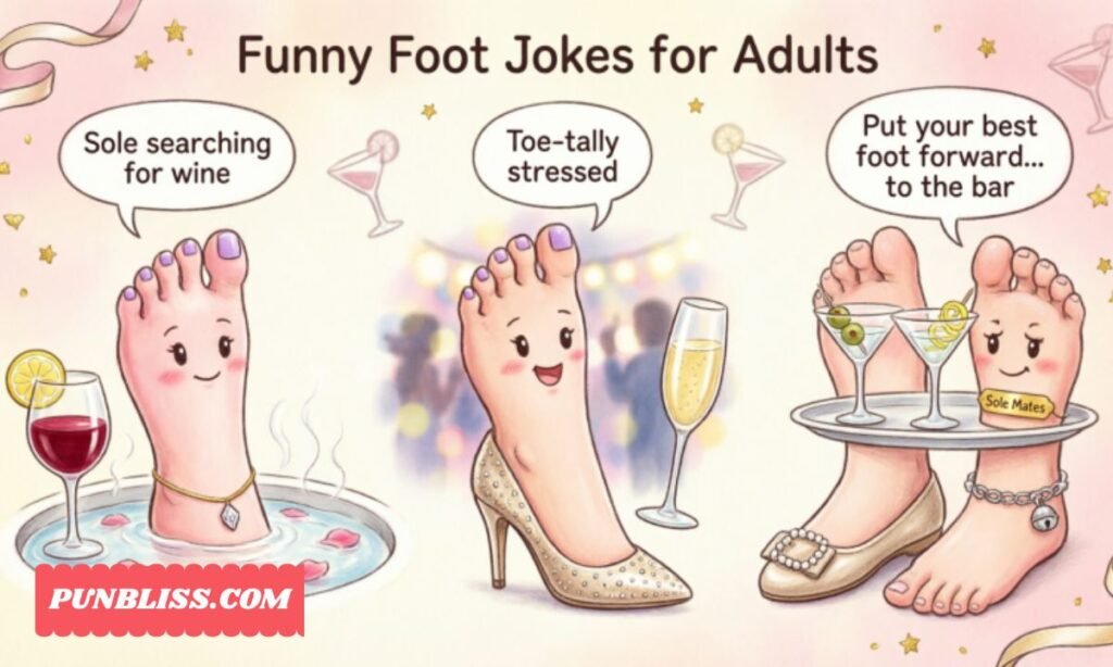 Funny Foot Jokes for Adults