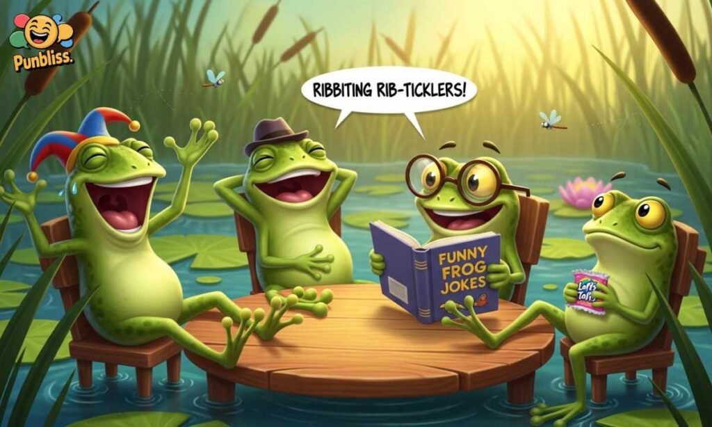 Funny Frog Jokes for Friends