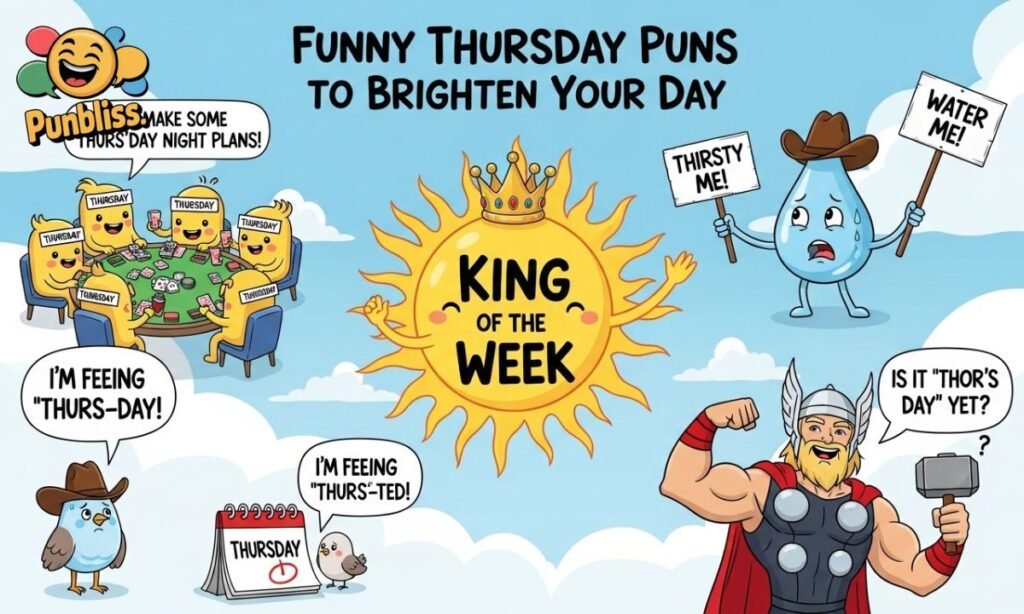 Funny Thursday Puns to Brighten Your Day