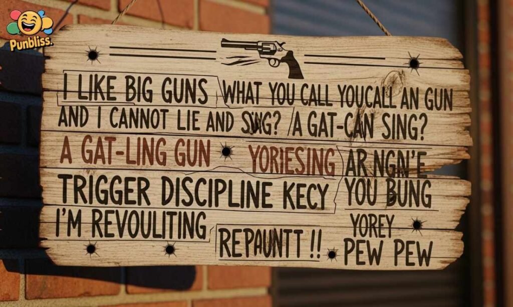 Gun Puns One Liners