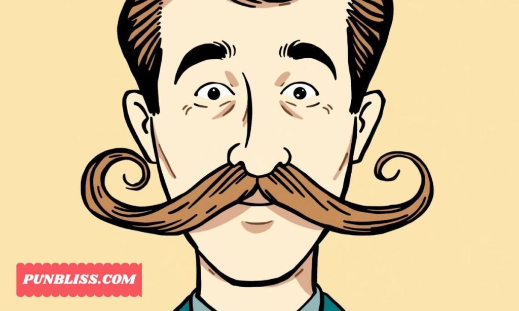 Handlebar Mustache Puns