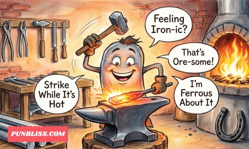 Iron Metal Puns