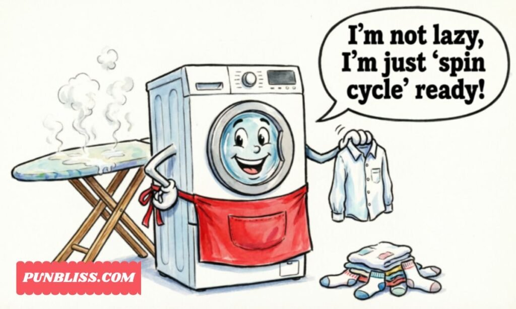 Laundry and Ironing Board Puns