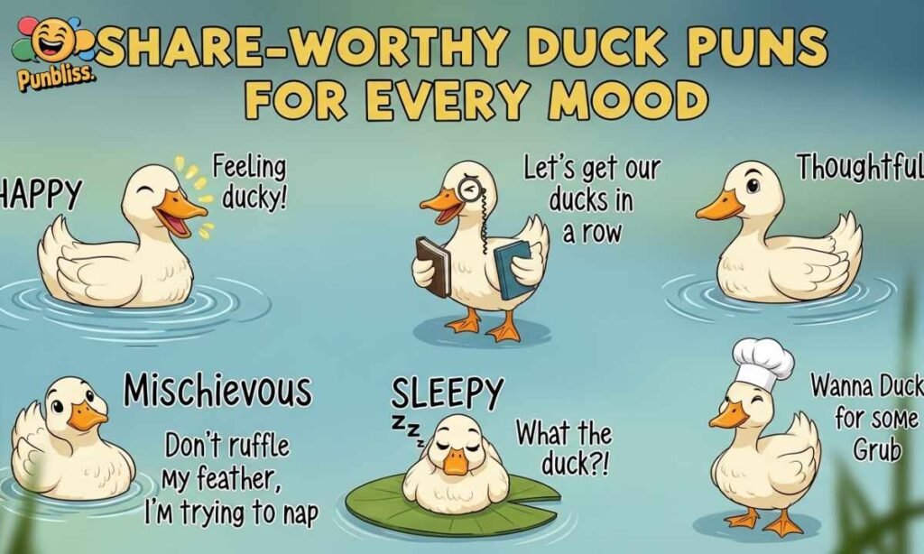 Share-Worthy Duck Puns for Every Mood