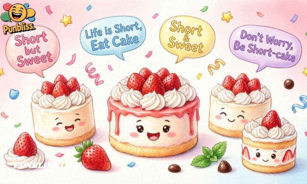 Short Cake Puns (Quick and Catchy)