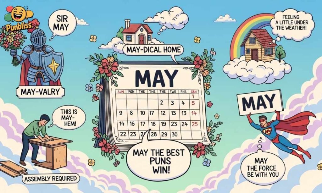 Short Funny May Puns