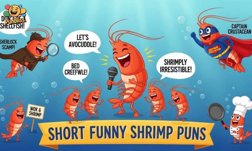 Short Funny Shrimp Puns