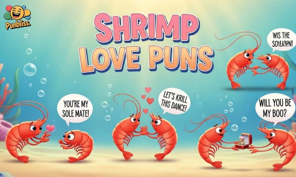 Shrimp Love Puns