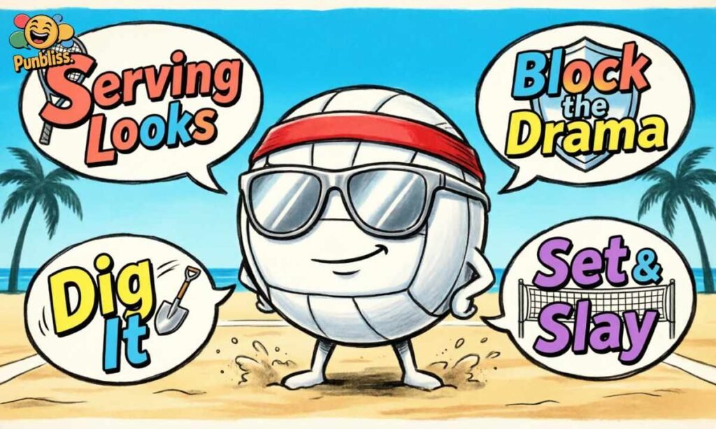 Silly & Sassy Volleyball Wordplay